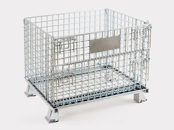 Shelf storage cage: Place storage cage on the shelf